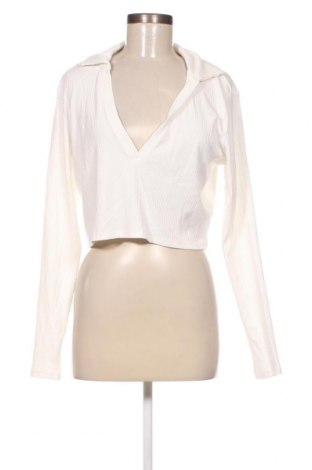 Γυναικεία μπλούζα Monki, Μέγεθος XL, Χρώμα Λευκό, Τιμή 2,81 €