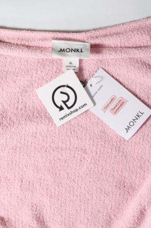 Γυναικεία μπλούζα Monki, Μέγεθος XL, Χρώμα Ρόζ , Τιμή 6,30 €