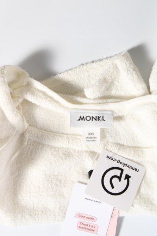 Damen Shirt Monki, Größe XXS, Farbe Weiß, Preis 4,15 €