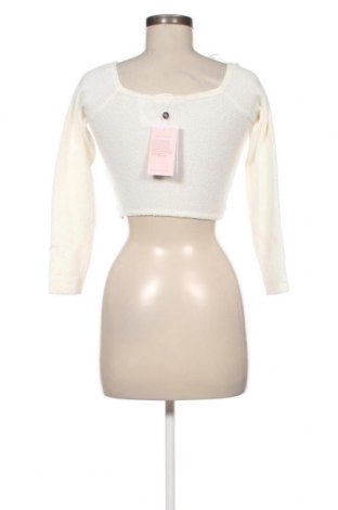 Γυναικεία μπλούζα Monki, Μέγεθος XXS, Χρώμα Λευκό, Τιμή 6,30 €