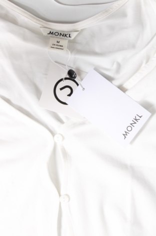 Γυναικεία μπλούζα Monki, Μέγεθος M, Χρώμα Λευκό, Τιμή 5,30 €