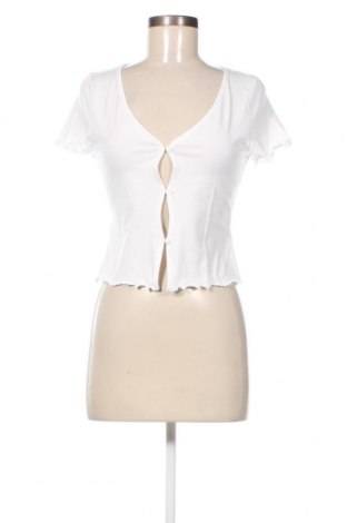 Γυναικεία μπλούζα Monki, Μέγεθος M, Χρώμα Λευκό, Τιμή 8,98 €