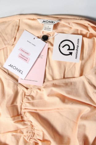 Γυναικεία μπλούζα Monki, Μέγεθος L, Χρώμα Πορτοκαλί, Τιμή 3,62 €
