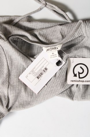 Дамска блуза Monki, Размер XL, Цвят Сив, Цена 7,02 лв.