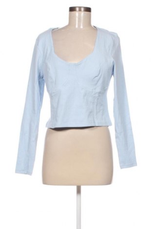 Дамска блуза Monki, Размер XL, Цвят Син, Цена 8,58 лв.