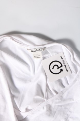 Damen Shirt Monki, Größe L, Farbe Weiß, Preis € 2,81