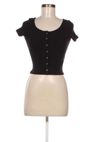 Γυναικεία μπλούζα Monki, Μέγεθος XS, Χρώμα Μαύρο, Τιμή 9,09 €