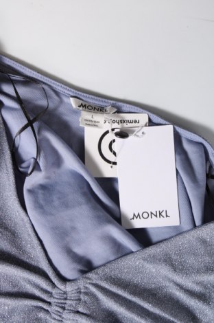 Damen Shirt Monki, Größe L, Farbe Blau, Preis € 2,99