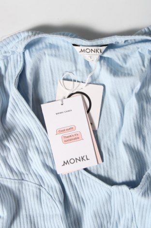 Γυναικεία μπλούζα Monki, Μέγεθος XL, Χρώμα Μπλέ, Τιμή 2,81 €