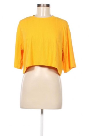 Γυναικεία μπλούζα Monki, Μέγεθος L, Χρώμα Κίτρινο, Τιμή 10,82 €