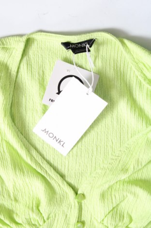 Γυναικεία μπλούζα Monki, Μέγεθος XXS, Χρώμα Πράσινο, Τιμή 5,73 €