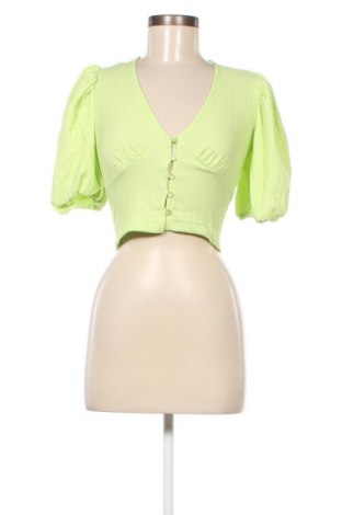 Γυναικεία μπλούζα Monki, Μέγεθος XXS, Χρώμα Πράσινο, Τιμή 5,73 €