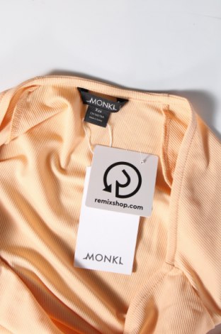 Γυναικεία μπλούζα Monki, Μέγεθος XXS, Χρώμα Πορτοκαλί, Τιμή 2,95 €