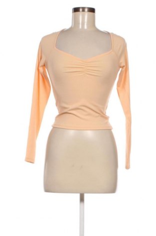Γυναικεία μπλούζα Monki, Μέγεθος XXS, Χρώμα Πορτοκαλί, Τιμή 4,15 €