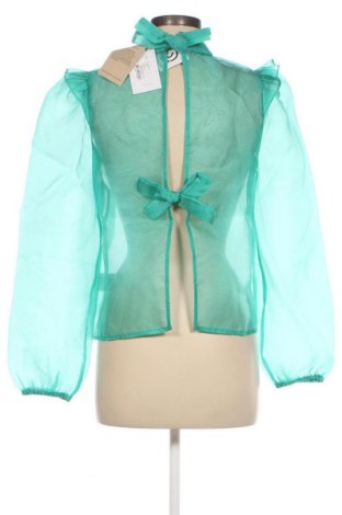 Дамска блуза Monki, Размер S, Цвят Зелен, Цена 6,50 лв.