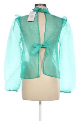 Дамска блуза Monki, Размер S, Цвят Зелен, Цена 6,24 лв.