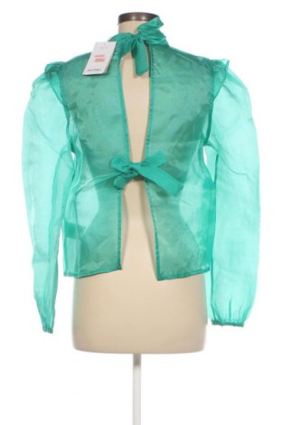 Дамска блуза Monki, Размер S, Цвят Зелен, Цена 6,50 лв.