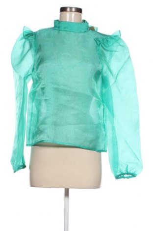 Дамска блуза Monki, Размер S, Цвят Зелен, Цена 6,76 лв.