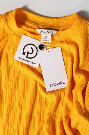 Damen Shirt Monki, Größe XS, Farbe Gelb, Preis 3,79 €