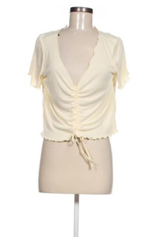 Дамска блуза Monki, Размер XL, Цвят Жълт, Цена 7,35 лв.