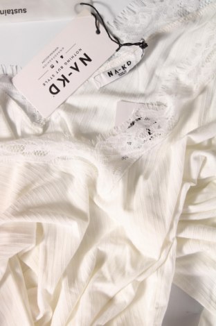 Γυναικεία μπλούζα NA-KD, Μέγεθος XXS, Χρώμα Λευκό, Τιμή 37,11 €