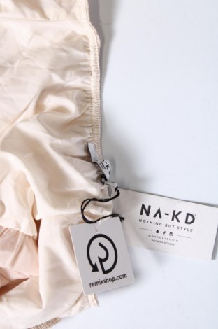 Дамска блуза NA-KD, Размер M, Цвят Бежов, Цена 72,00 лв.