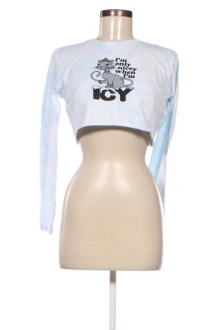 Γυναικεία μπλούζα NEW girl ORDER, Μέγεθος M, Χρώμα Μπλέ, Τιμή 37,11 €