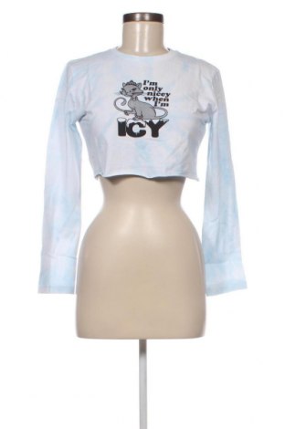 Γυναικεία μπλούζα NEW girl ORDER, Μέγεθος M, Χρώμα Μπλέ, Τιμή 3,71 €