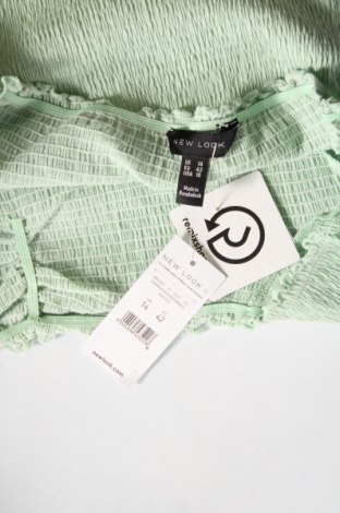 Γυναικεία μπλούζα New Look, Μέγεθος L, Χρώμα Πράσινο, Τιμή 3,20 €