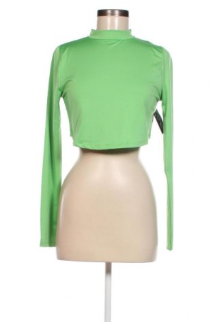 Γυναικεία μπλούζα Nly Trend, Μέγεθος L, Χρώμα Πράσινο, Τιμή 2,72 €