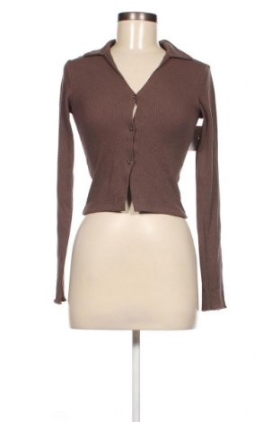 Γυναικεία μπλούζα Nly Trend, Μέγεθος XS, Χρώμα Καφέ, Τιμή 6,71 €