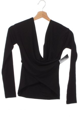 Дамска блуза Nly Trend, Размер XS, Цвят Черен, Цена 7,44 лв.