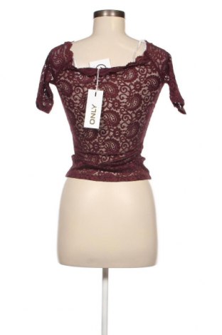 Γυναικεία μπλούζα ONLY, Μέγεθος S, Χρώμα Κόκκινο, Τιμή 3,71 €