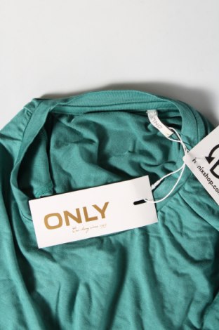 Γυναικεία μπλούζα ONLY, Μέγεθος L, Χρώμα Πράσινο, Τιμή 6,80 €