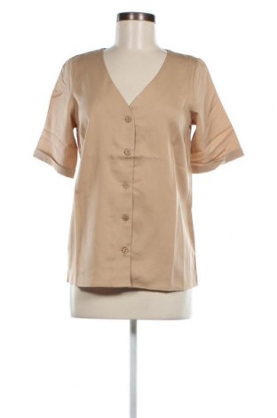 Γυναικεία μπλούζα Pieces, Μέγεθος XS, Χρώμα  Μπέζ, Τιμή 6,80 €