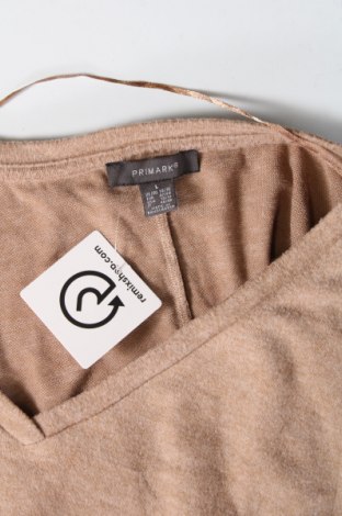 Γυναικεία μπλούζα Primark, Μέγεθος L, Χρώμα  Μπέζ, Τιμή 2,23 €