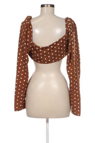 Дамска блуза Rare London, Размер XL, Цвят Кафяв, Цена 5,76 лв.
