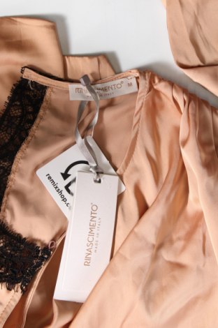 Γυναικεία μπλούζα Rinascimento, Μέγεθος M, Χρώμα  Μπέζ, Τιμή 18,40 €