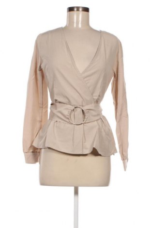 Дамска блуза Trendyol, Размер XS, Цвят Бежов, Цена 39,60 лв.