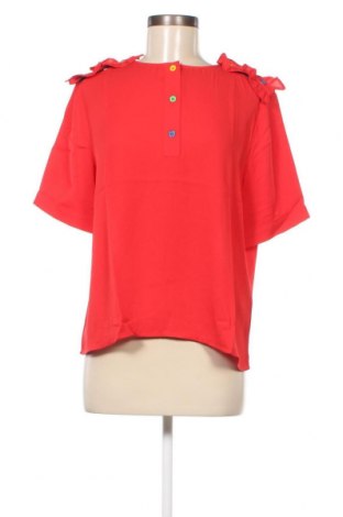 Дамска блуза United Colors Of Benetton, Размер L, Цвят Червен, Цена 43,20 лв.