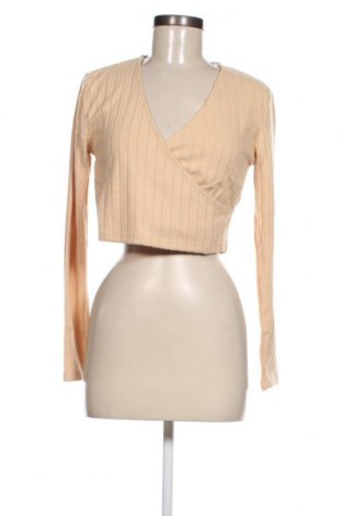 Γυναικεία μπλούζα VILA, Μέγεθος L, Χρώμα  Μπέζ, Τιμή 3,71 €