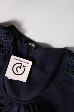 Damen Shirt Wallis, Größe S, Farbe Blau, Preis 2,17 €