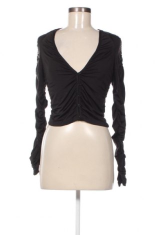 Дамска блуза Weekday, Размер M, Цвят Черен, Цена 8,40 лв.