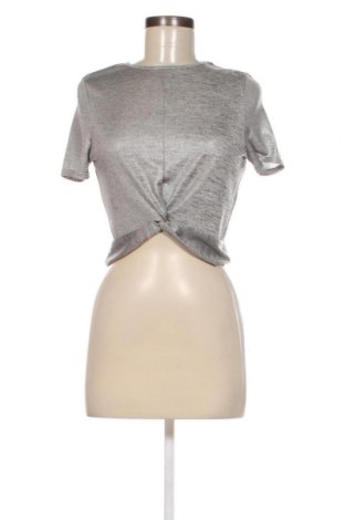 Дамска блуза Zara Trafaluc, Размер S, Цвят Сив, Цена 14,25 лв.