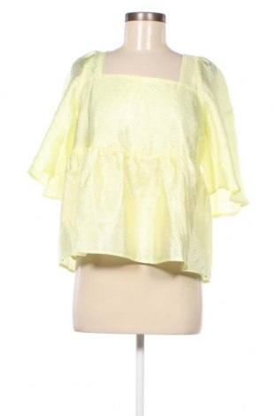 Γυναικεία μπλούζα mbyM, Μέγεθος M, Χρώμα Κίτρινο, Τιμή 7,89 €