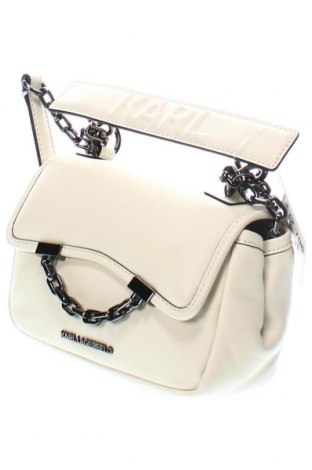 Дамска чанта Karl Lagerfeld, Цвят Бежов, Цена 689,00 лв.