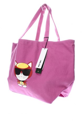 Дамска чанта Karl Lagerfeld, Цвят Розов, Цена 159,00 лв.