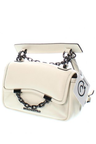 Дамска чанта Karl Lagerfeld, Цвят Бежов, Цена 639,00 лв.