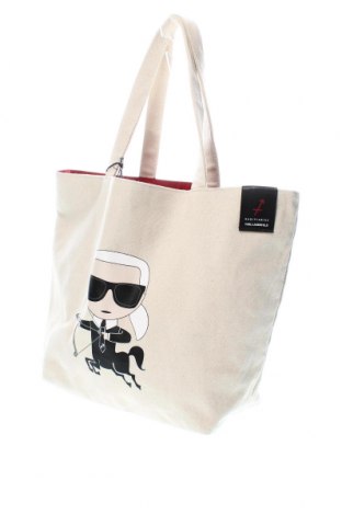 Дамска чанта Karl Lagerfeld, Цвят Екрю, Цена 159,00 лв.