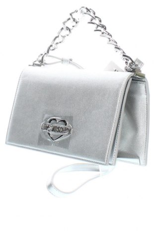 Γυναικεία τσάντα Love Moschino, Χρώμα Ασημί, Τιμή 210,75 €